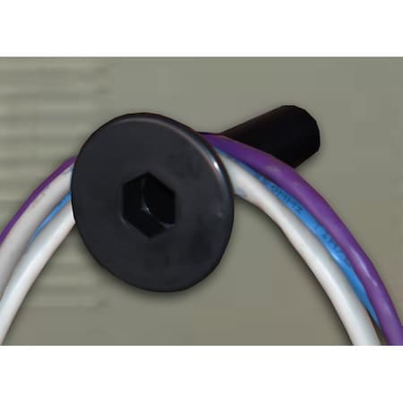 Southwire Backboard Wire Distribution Spool Black W/12-24 Machine Screw WDSMS